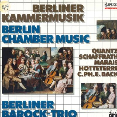 LP Record BERLINER BAROCKTRIO  Berliner Kammermusik C27152 CAPRICIO Germany Classical Used