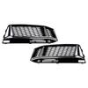 2PCS Fog Light Cover Grille Grill Fit A4 B9 S-Line S4 2016-2018