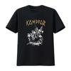 Kampfar Tod T-Shirt Für Unisex Einzigartiges Totenkopf- und Skelett-Design Inspiriert von Heavy Metal Bands Bequeme Baumwolle Vintage