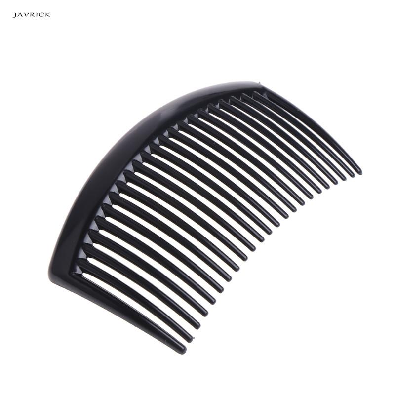 JAVRICK 5Pcs/Set Handmade Comb 23 Tooth Plastic Headwear Hair Accessories Women DIY Clip Hair Jewelry Material Accessories Goods