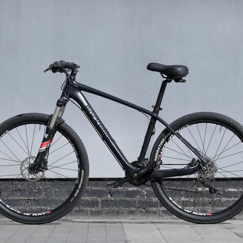 Șa Bicicletă ROCKBROS Super Spumă cu Memorie Șoc Spate Reflectorizantă Cross Mountain Mamachari, Groasă, Fără Durere, Pernă, Absorbție, Perforată,