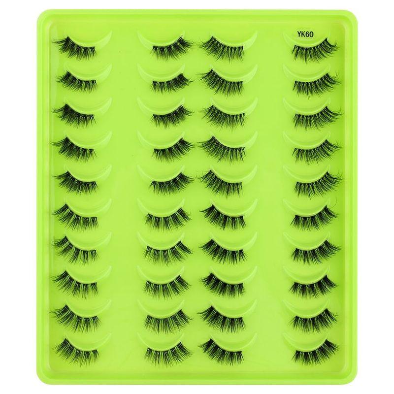 Lashie - Natural Half Multipack False Eyelashes (Various Designs)