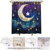 Diverse Style Shower Curtain With Hooks Easy Hang Waterproof Easy Clean For Home Hotel Apartment Bathroom
