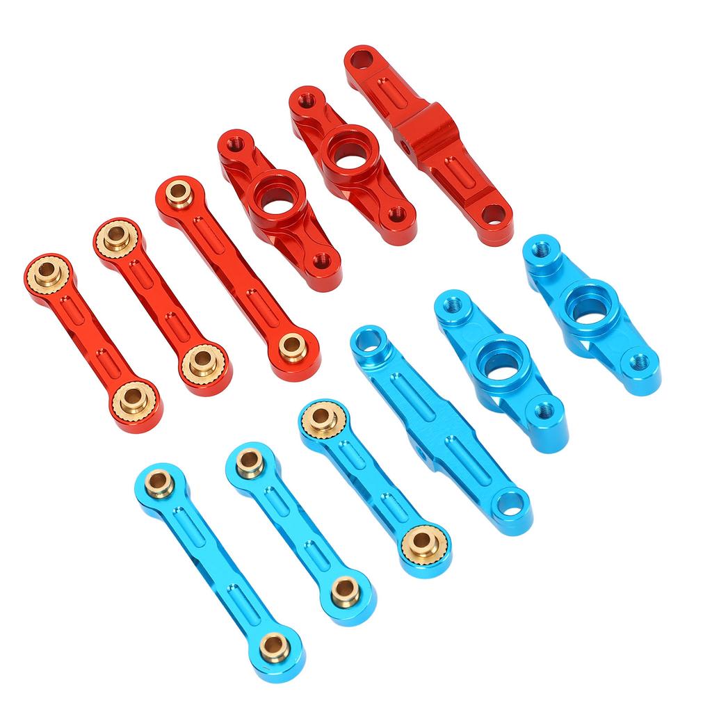 RC Car Steering Tie Rod Alloy Enhanced Performance Steering Assembly Upgrade Parts for TT02 RC Car