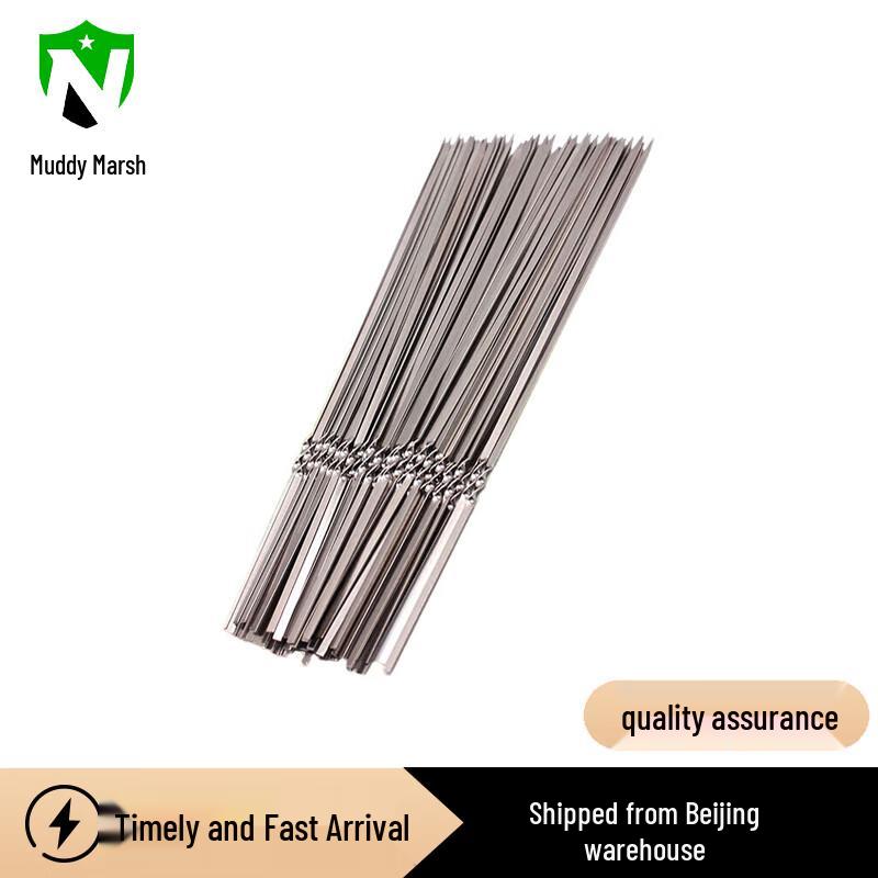 Stainless Steel Flat BBQ Skewers