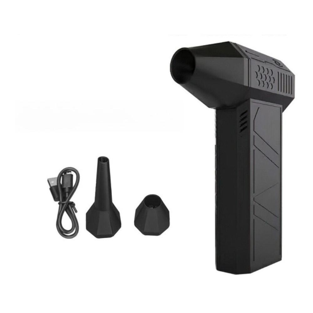 Portable Handheld Mini Blower Air Duster 130000 RPM Turbo Powered Jet Blower Jet Dry Blower with Adjustable Speed for Car Cleaning Camping Outdoors