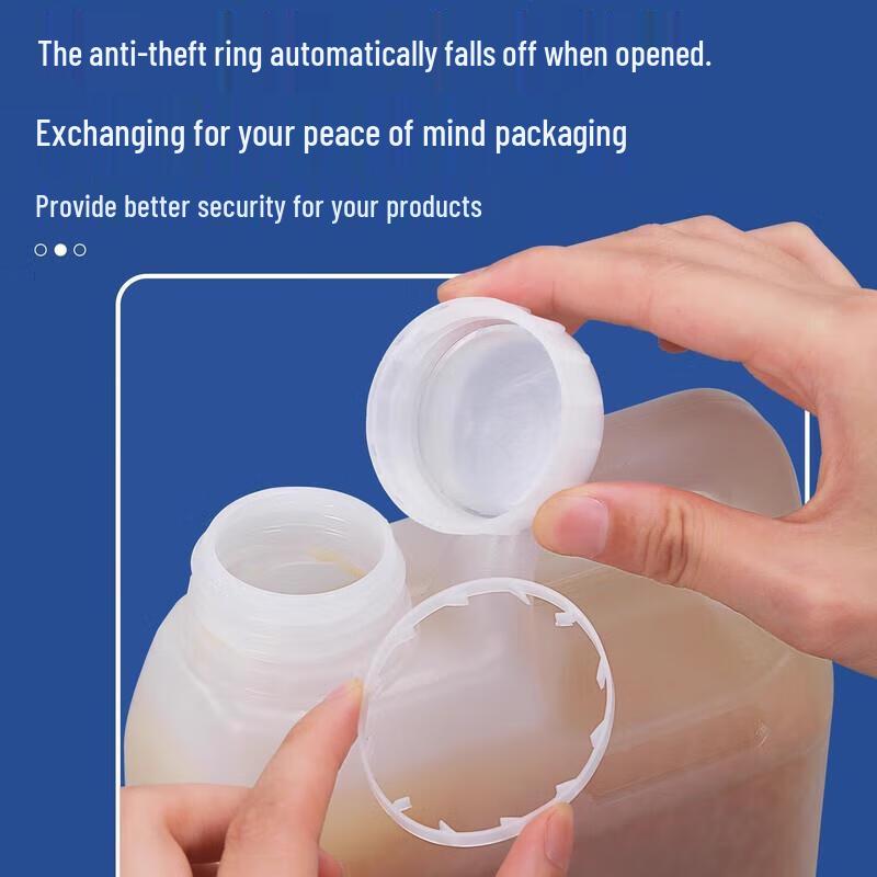 Jundingying 4L Black Square Plastic Liquid Sample Container