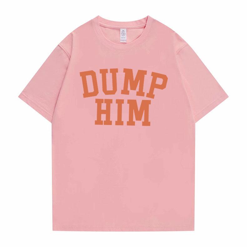 

Singer Britney Spears DUMP HIM Same Style Graphic Tshirts Women Casual Tshirt Unisex Y2K Aesthetic Short Sleeve Tops 4XL