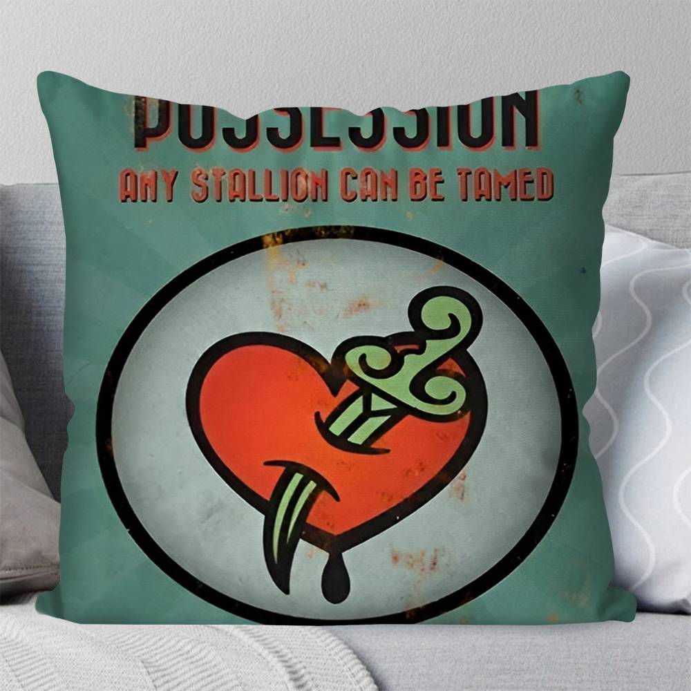 Game Popular Bioshock Pillow Case Square Pillow Bedroom Sofa Leisure Comfort Cushion Car Living Room Home Decoration