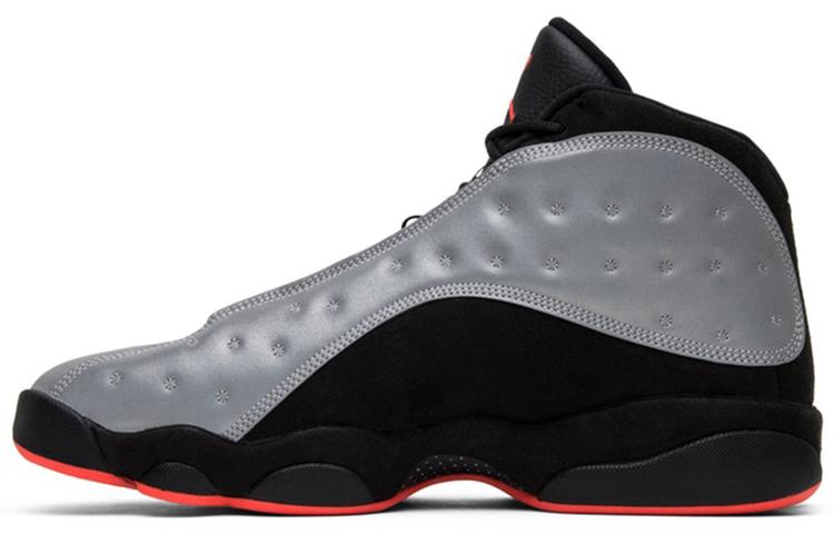 Jordan 13 Retro 3M Reflektierendes Silber 696298-023 42.5 gray