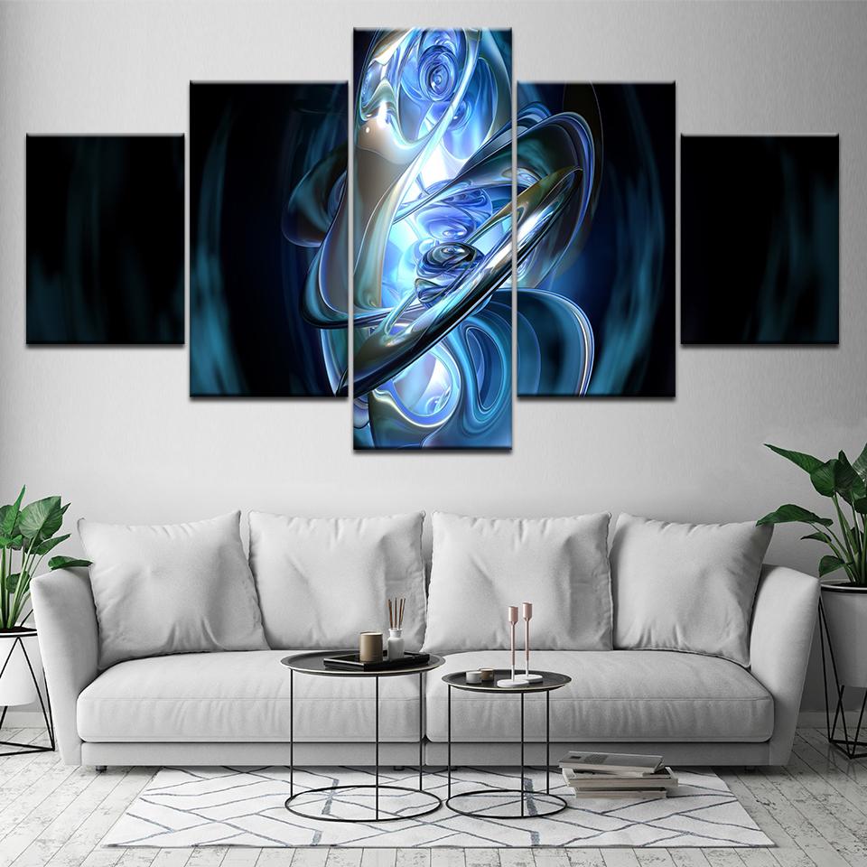 The best abstract picture 5 Piece Wallpapers Art Canvas Print modern Poster Modular art painting for Living Room Home Decor