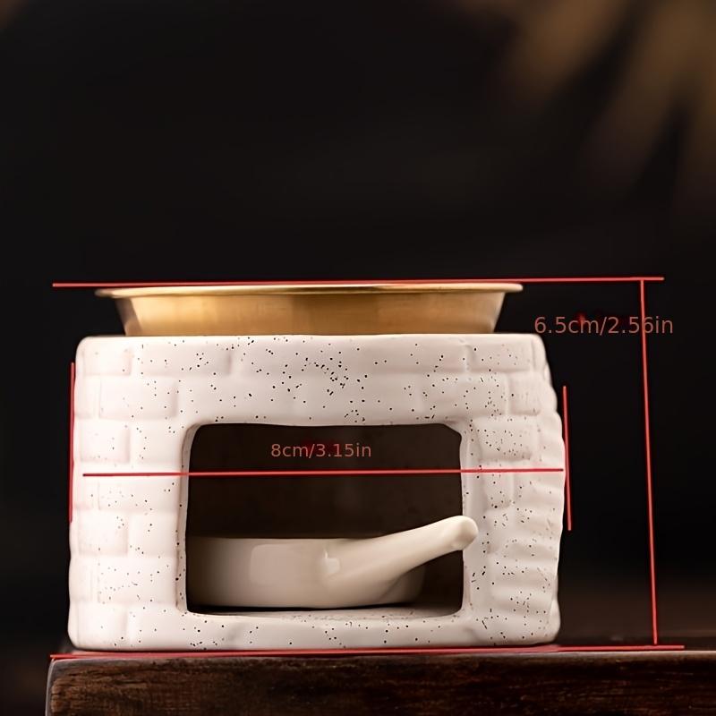 

Ceramic Incense Burners Home Essential Oil Candle Holders Wax Melt Burners Warmer Melter Yoga Meditation Home Aromatherapy Gifts