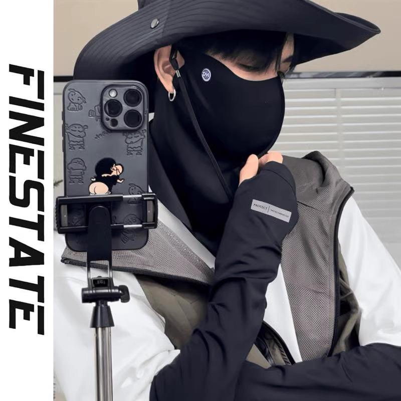 2025 Men's 3D UV Protection Neck and Face Mask for Cycling - Spring & Summer