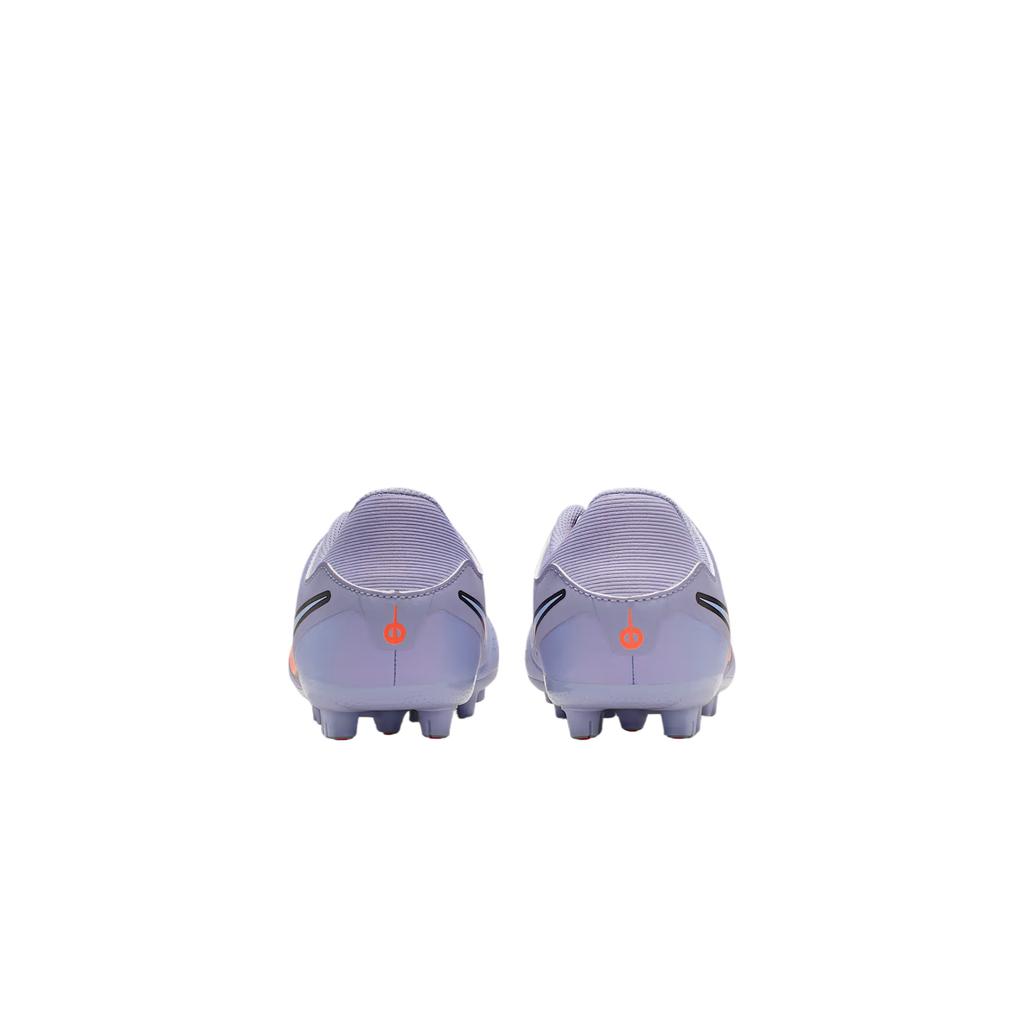 Nike Tiempo Legend 10 Synthetic Leather Comfortable Versatile Trendy Kids Football Shoes Kids Football Shoes Purple DV4349-402