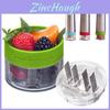 Copo de Suco Portátil Aqua Zinger com Infusor de Sabores e Espremedor Manual para Infusões de Frutas Refrescantes