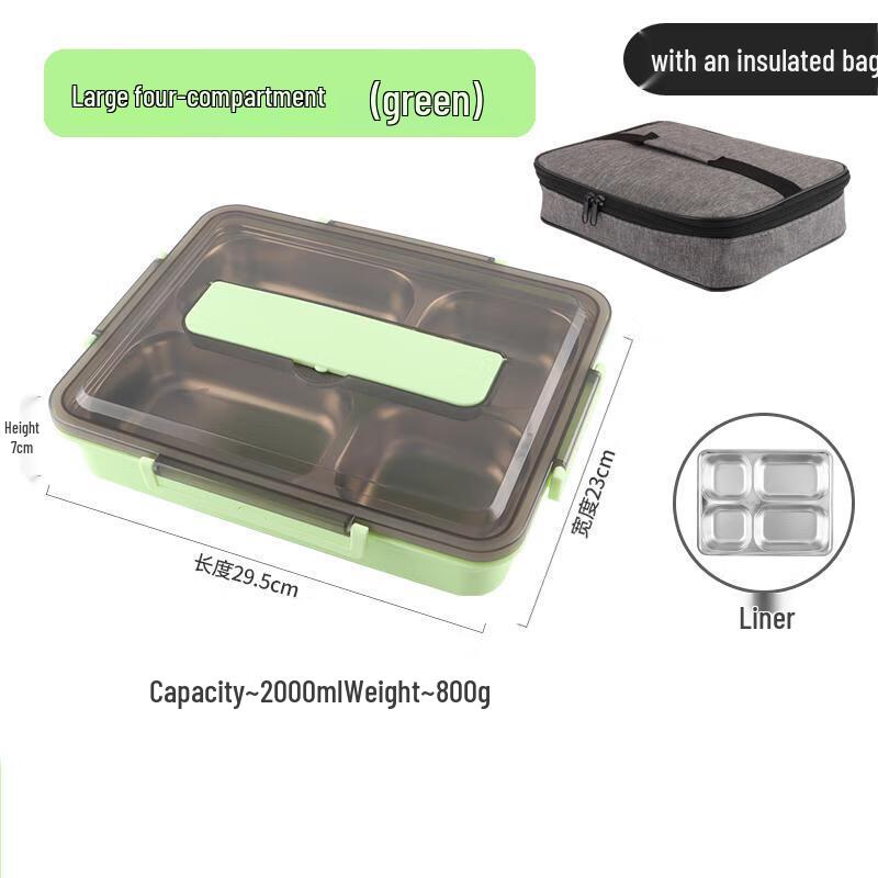 Qianxing 304 Stainless Steel Lunch Box Set