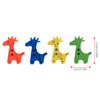 100Pcs Wood Button Colorful Giraffe Shape Craft Kid Clothes Accessories 25x20mm