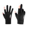 Ice Silk Fingerless Sun Protection Gloves for Men & Women: Ideal for Summer Cycling, Fishing, and Driving