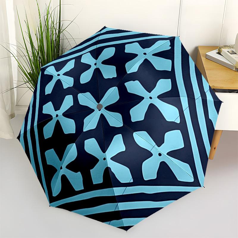 

1pc Floral Pattern Automatic Open/Close Umbrella, Lightweight for Women/Men, Perfect Gift - for Everyday or Holiday Eventsyy251127073