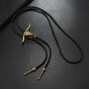 Vintage Western Cowboy Bolo Tie Horse Necktie Punk Lariat Necklace Costume Accessory Bolo Tie Western
