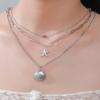 Cazador Starfish Shell Heart Pendants Women's Necklaces 2026 Jewelry Stainless Steel Multi-layers Necklaces Bohemian Gifts 2026