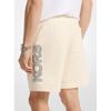Michael Kors Logo Cotton Shorts Os652ylhc4110 Bone