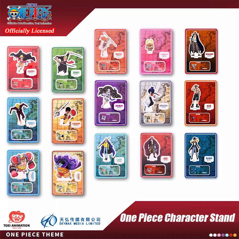 1pc Officially Licensed One Piece Acrylic Character Stand Blind Box – Decorative Desktop Collectible and Anime Merchandise Gift.