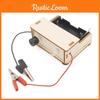 Middle School Fun Diy Conductive Detector Small Making Science Experiment Model Wooden Material