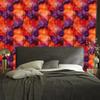 Ink Red, Peach and Burgundy Wallpaper 50x1000