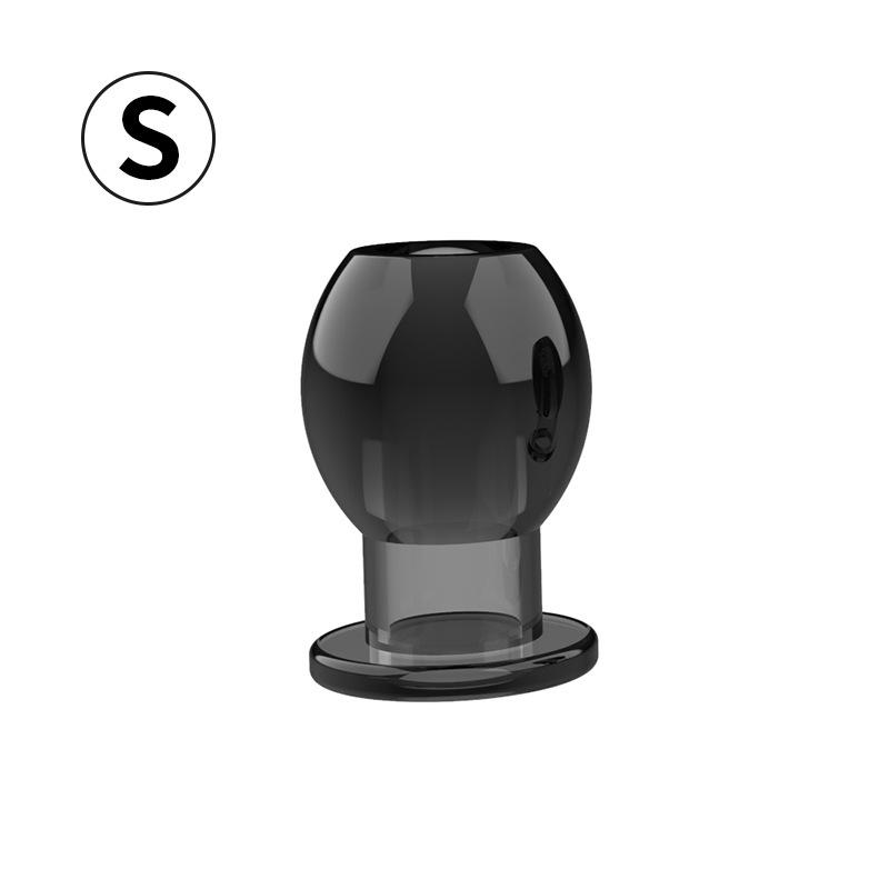 Hollow Anal Plug Anal Extender Dilator Butt Plug Peep Vagina and Aual Enema Sex Toys for Men Gay Sex Products Plug with