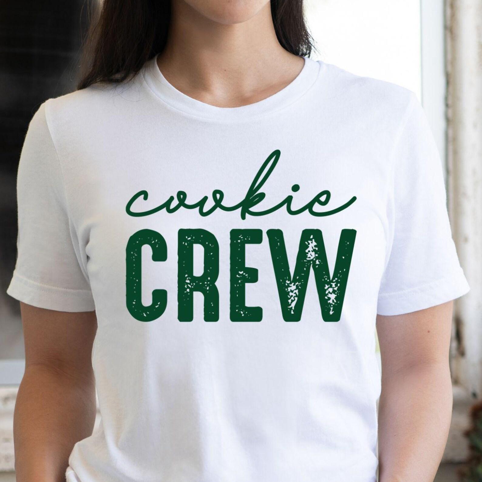 Cookie Crew Cookie Tester T-Shirt | Baking Team Tee, Festive Casual, soft and comfortable, 6 colors S
