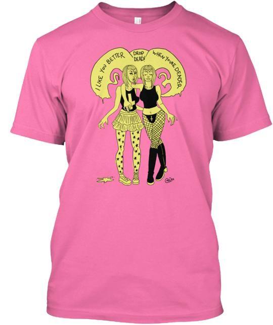 

DROP DEAD Tee TShirt Made in the USA Size S to 5XL Unisex T-Shirt L
