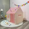 Plaid Indoor Play Tent for Kids - Pretend Play House for Boys and Girls