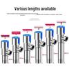 MDNG 304 Stainless Steel Extended Angle Stop Valve