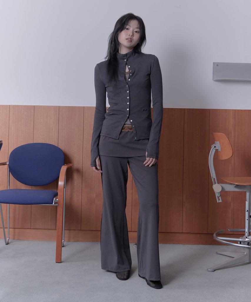 Haebeueoweil Layered Skirt Pants (Dg)