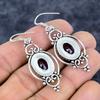 Amethyst Gemstone Handmade 925 Sterling Silver Jewelry Earring 2.21" M-3295