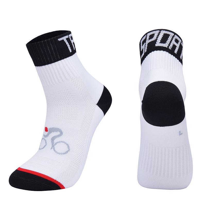 Professional Men and Women Bicycle Socks Outdoor Activity Sport Bicycle Fitness Marathon Running Sock Athletic Breathable Short Ankle Socks
