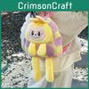 Doll Backpack Cartoon With Adjustable Shoulder Straps And Design Zipper