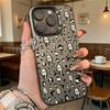 Ghost Face Pattern Shockproof Phone Case for Iphone 16 15 14 13 12 11 Pro Max/Mini Anti-Scratch Premium Hard Cover