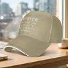 Unisex Adjustable Duckbill Baseball Cap With Patience Letter Print Lightweight Sports Casual Hat For Men Women