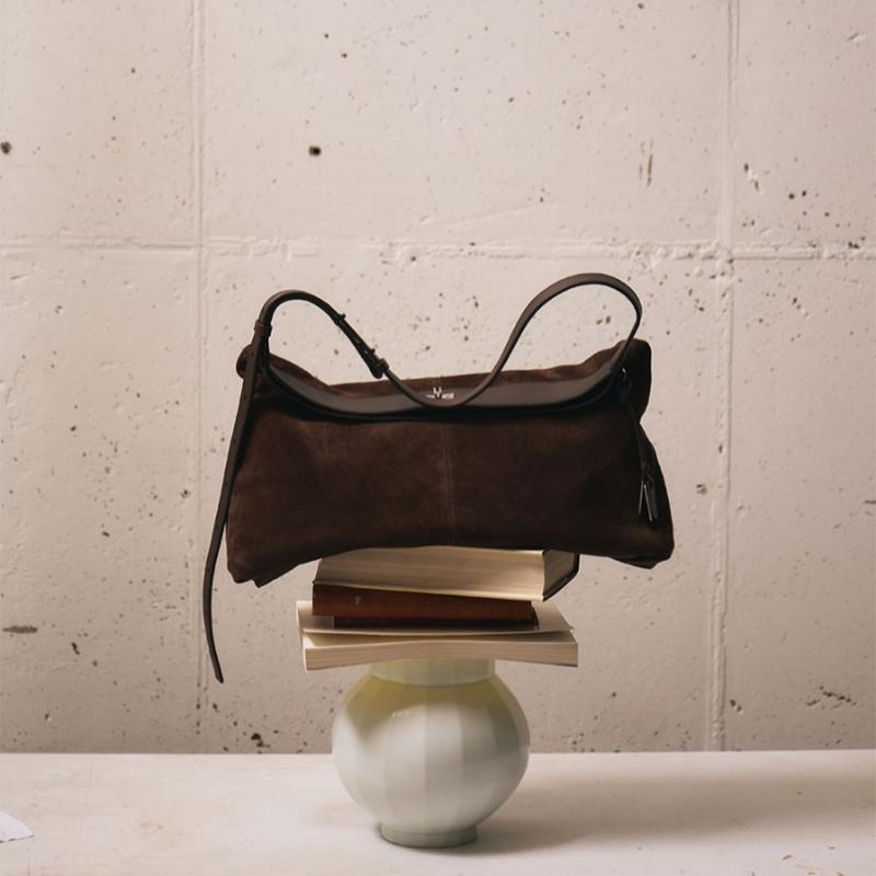 Joy Gryson Selly Suede Shoulder Bag Lw5ad4650 Lv