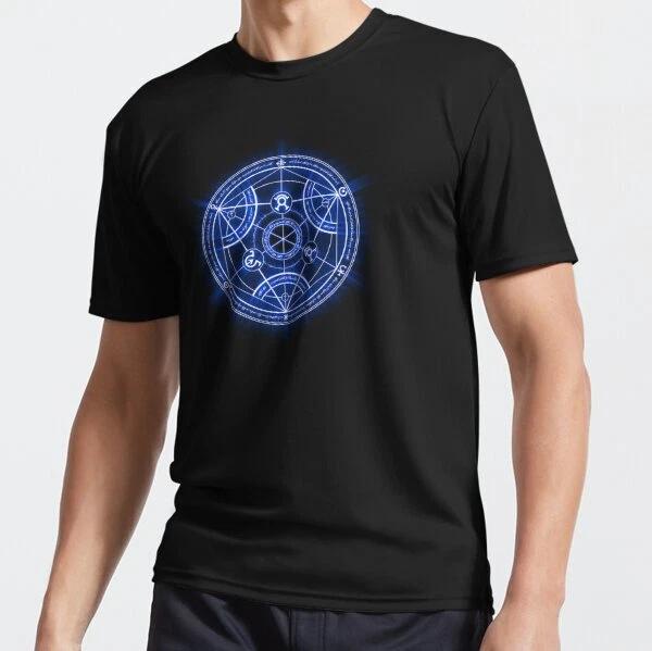 NEW SHIRT HUMAN TRANSMUTATION CIRCLE ACTIV T-Shirt FUNNY AMERICAN USA SIZE S-5XL 3XL