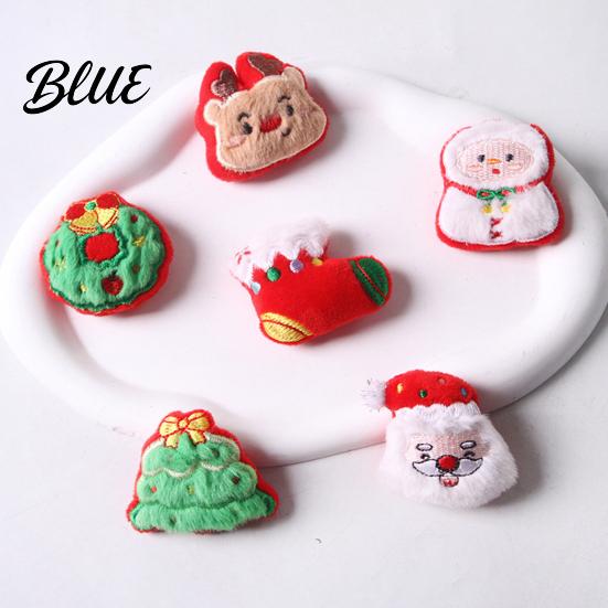 Soft Skin Friendly Cat Toys Christmas Toy Plush Santa Claus Snowman Elk Tree Festive Holiday Decorations for Pets Chew Bite Interactive Pet