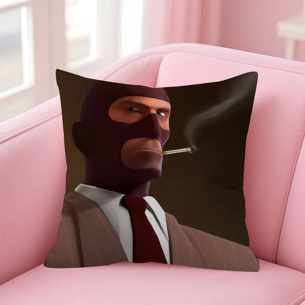 Cushion Cover 30x50 Polyester Sofa Cushions Decorative Throw Pillows Home Decoration Pillowcover GAME TTeam Fortress 2 Scout Tf