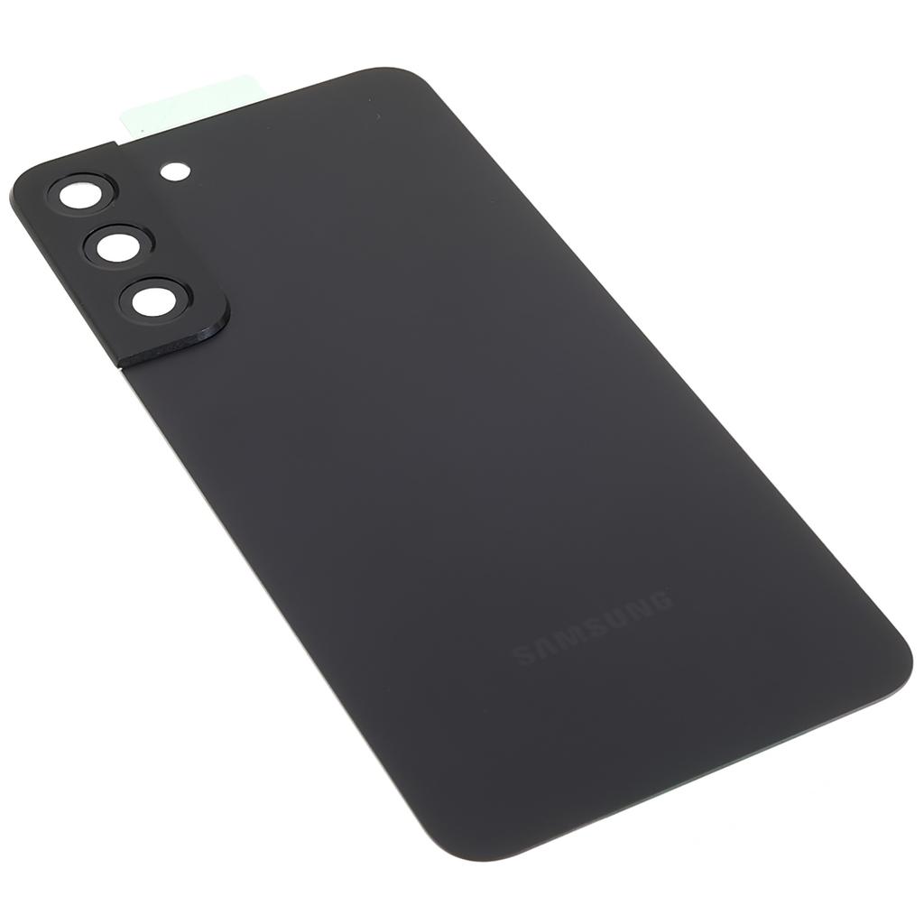 Pro Samsung Galaxy S22+ 5G S906 Kryt baterie s lepicí nálepkou+Kryt objektivu fotoaparátu
