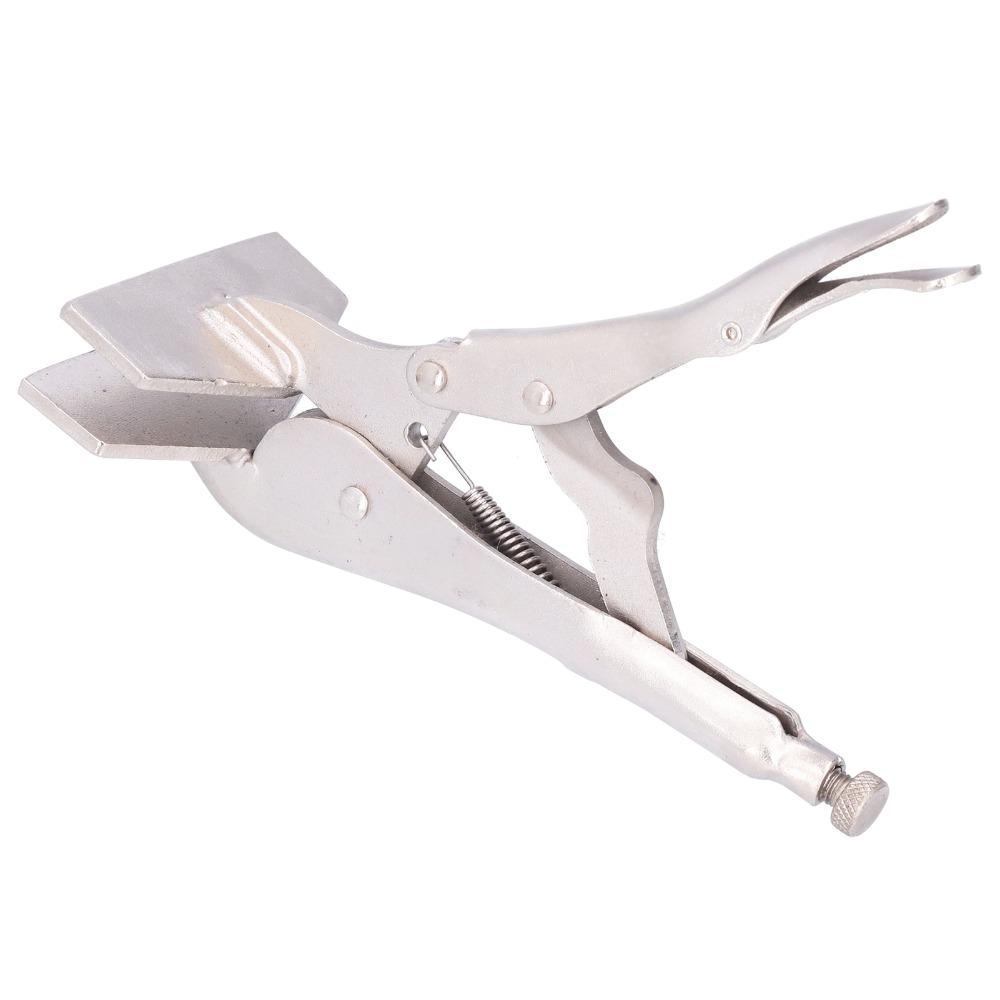 Steel Flat Locking Pliers Adjustable Opening Locking Sheet Metal Clamps Welding Parts