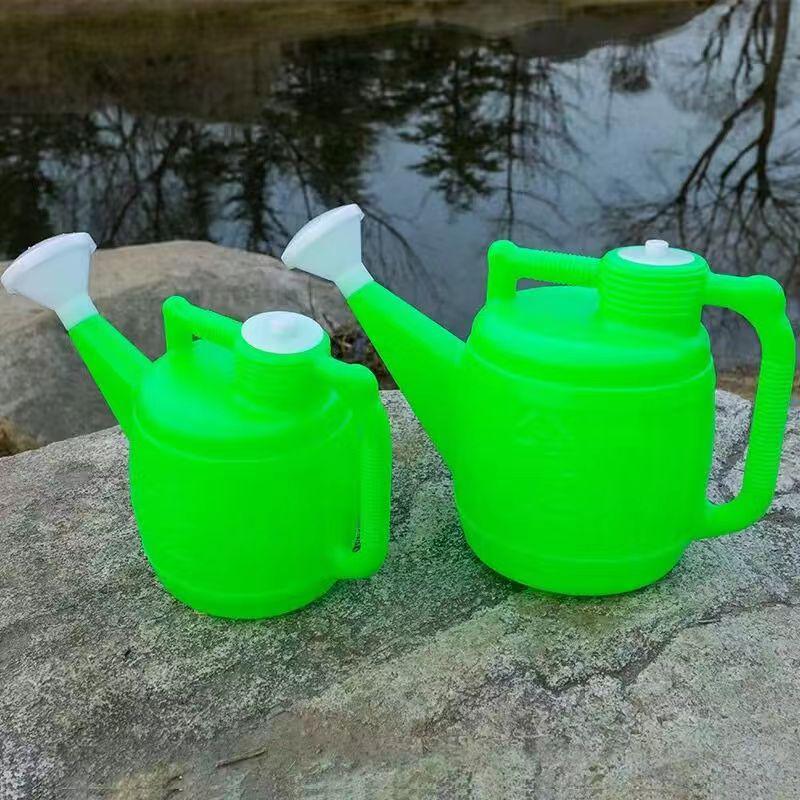 

Large Household Watering Can with Spray Bottle, Long Spout for Plants, Flowers, and Garden Use