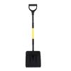 Snow Shovel Heavy Duty Snow Removal Winter Tool with D Grip Handle Aluminum Strip for Driveway Home Garage