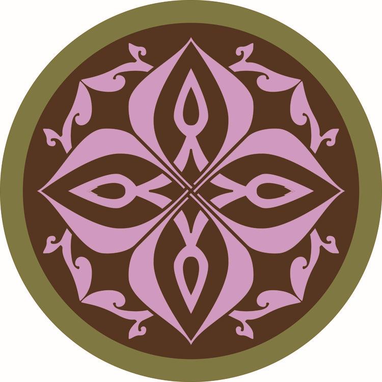 Round Retro Ethnic Style Carpet Living Room Coffee Table Bedroom Computer Chair Hanging Basket Non-slip Floor Mat