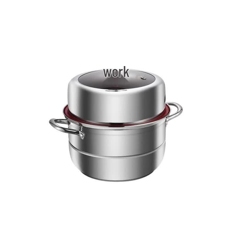 Zhenglix 304 Stainless Steel Multi-function Steamer Pot
